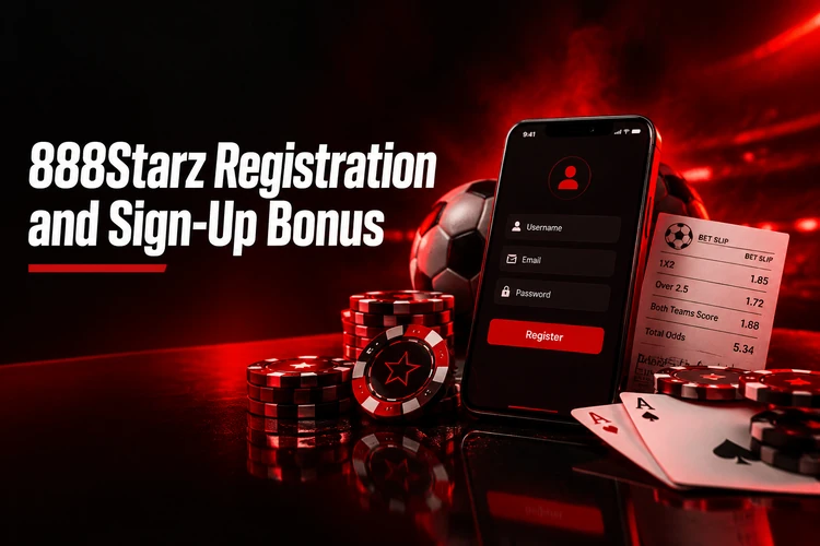 888Starz Registration and Sign-Up Bonus