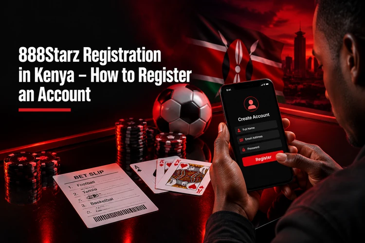 888Starz Registration in Kenya – How to Register an Account